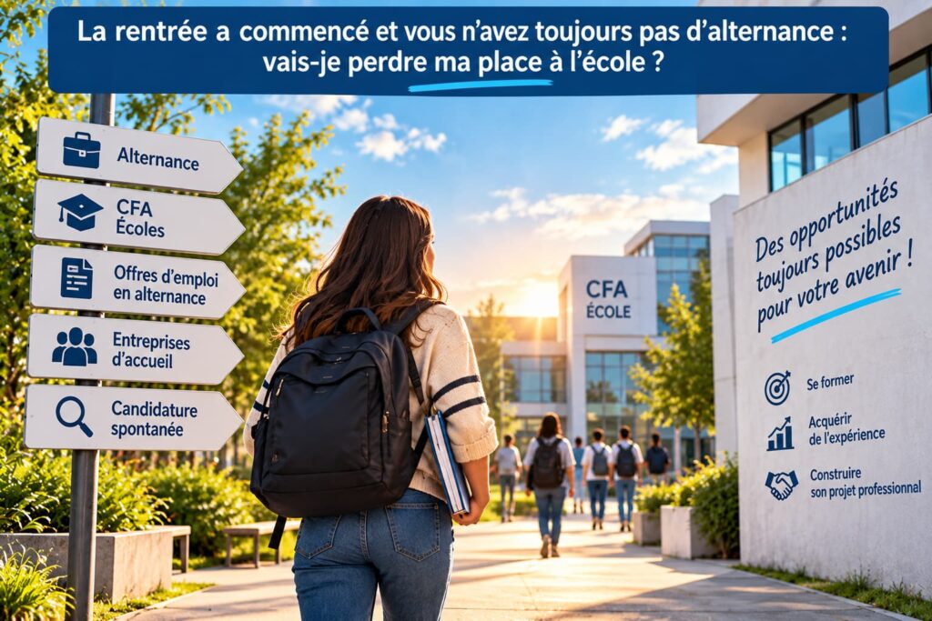 Pas d’alternance après la rentrée : étudiante à la recherche d’une entreprise